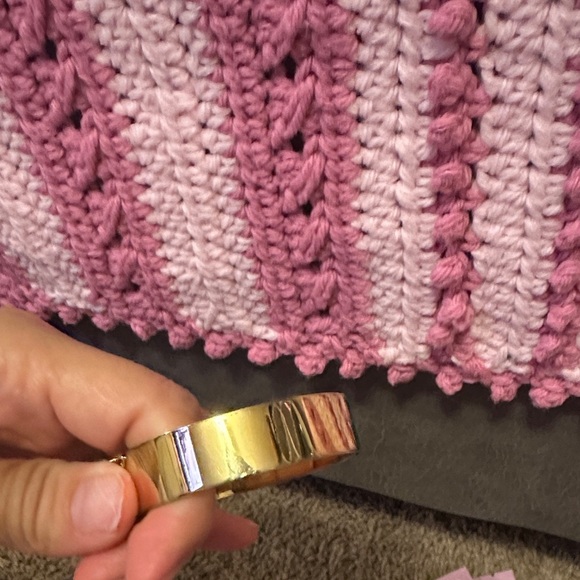 Michael Kors Gold Tone Bracelet and Ring Set - Picture 3 of 8